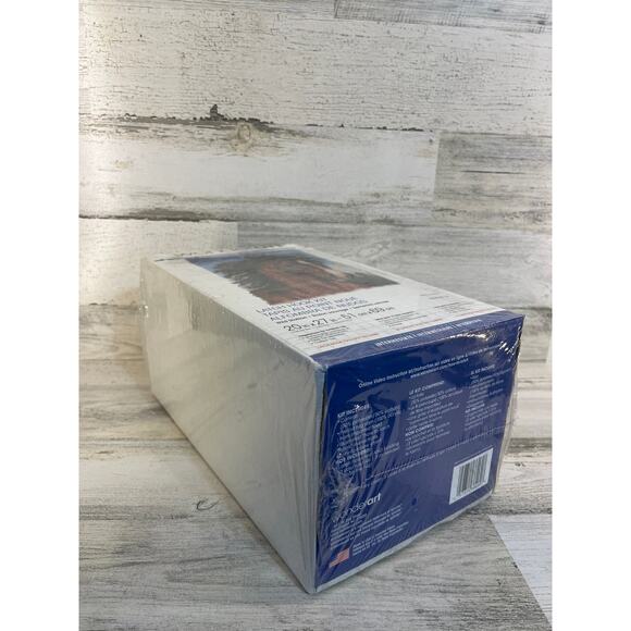 NEW SEALED Wonder Art Latch Hook Kit 426212 Wild Stallion 20” x 27” Horse Cowboy - Picture 4 of 7